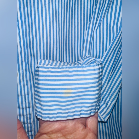 GUC• Ralph Lauren Striped Shirt • Size Small • - Picture 9 of 10